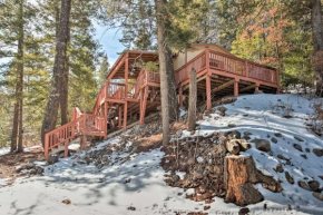 Cloudcroft Cabin with Deck Near Skiing and Fishing!